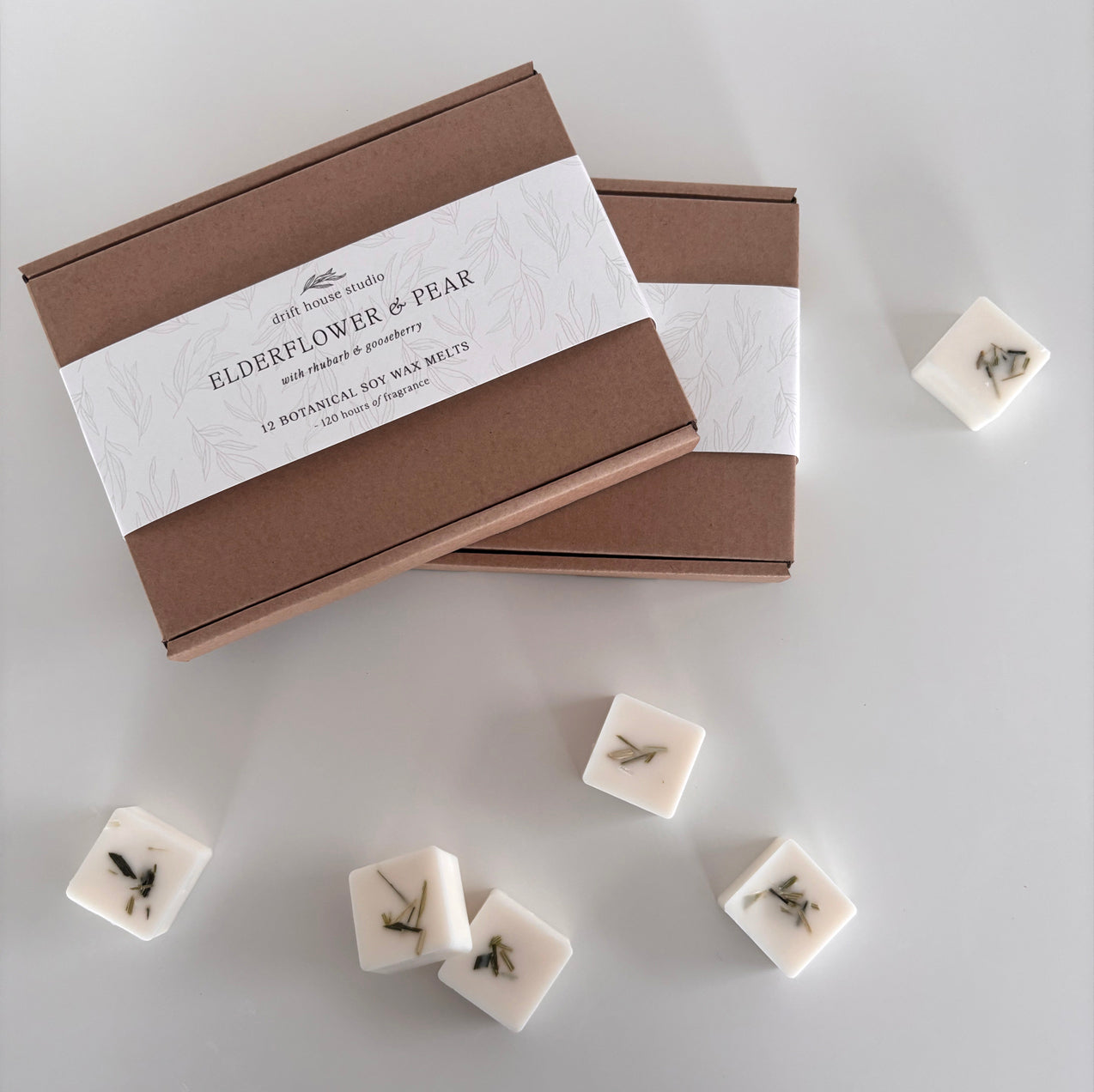 Elderflower & Pear - 12 Botanical Soy Wax Melts