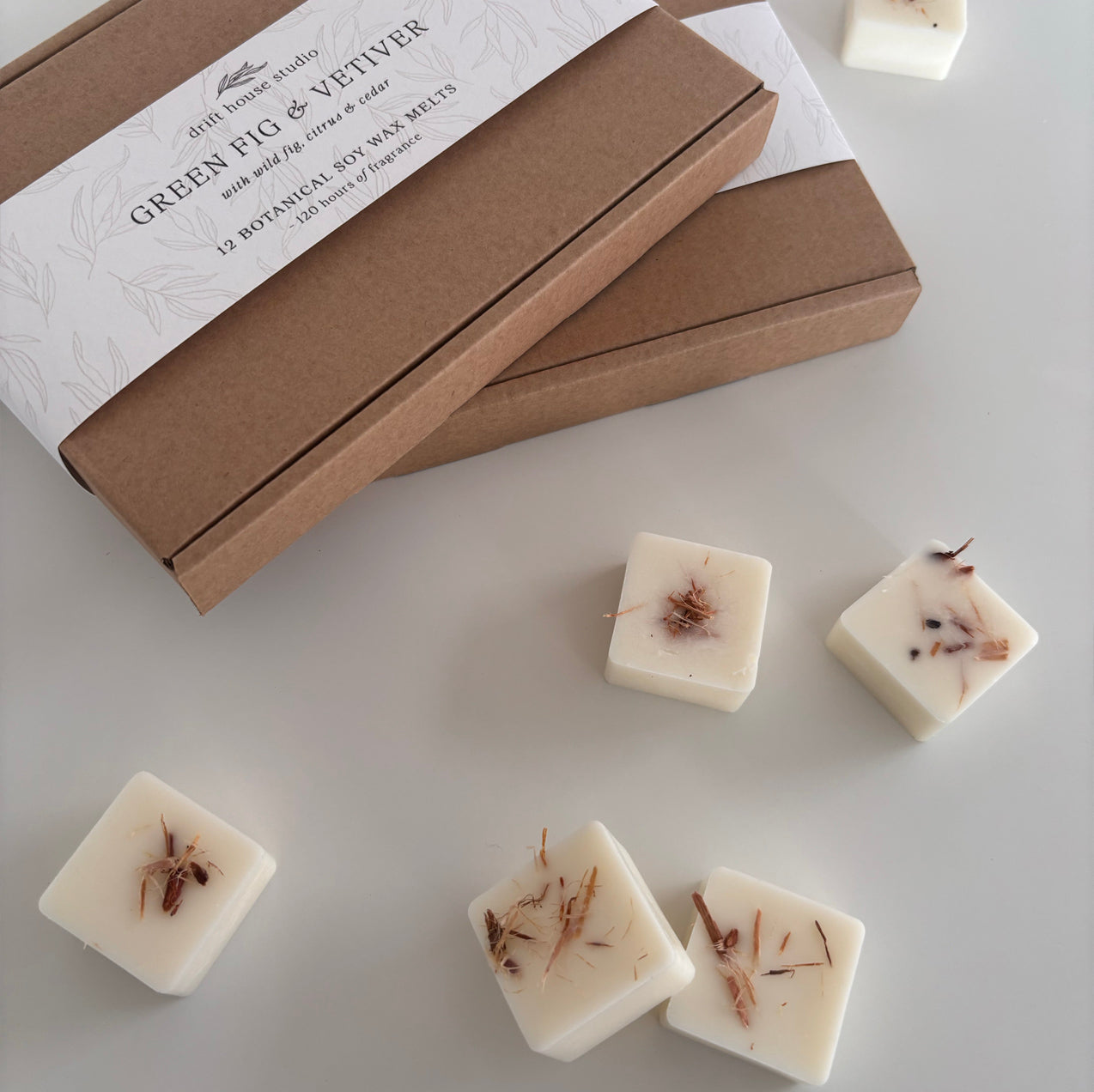 Green Fig & Vetiver - 12 Botanical Soy Wax Melts